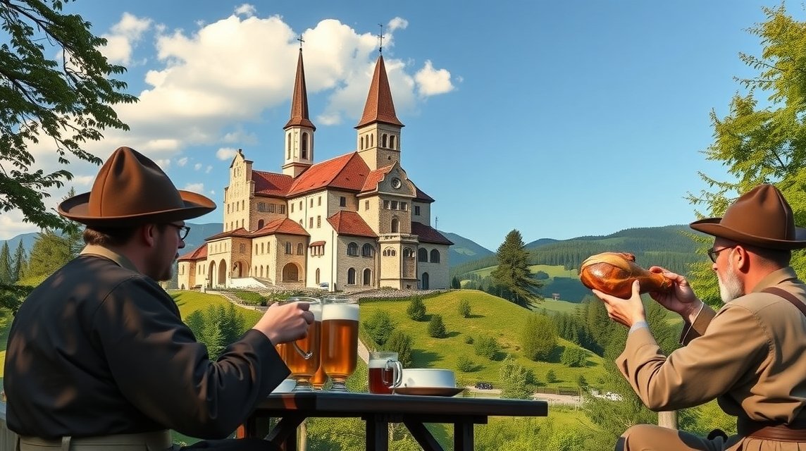 Zarándoklat Andechsre: Kolostor, bajor sör és csülök élvezete