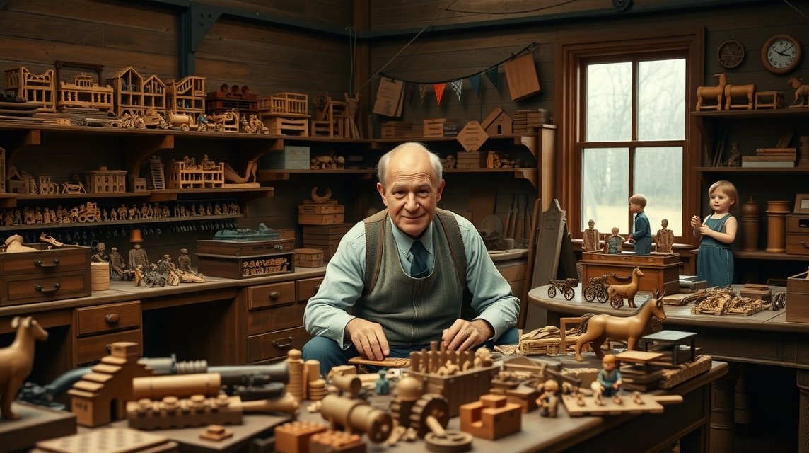 Ole Kirk Christiansen játékai és fából készült gyermekjátékok