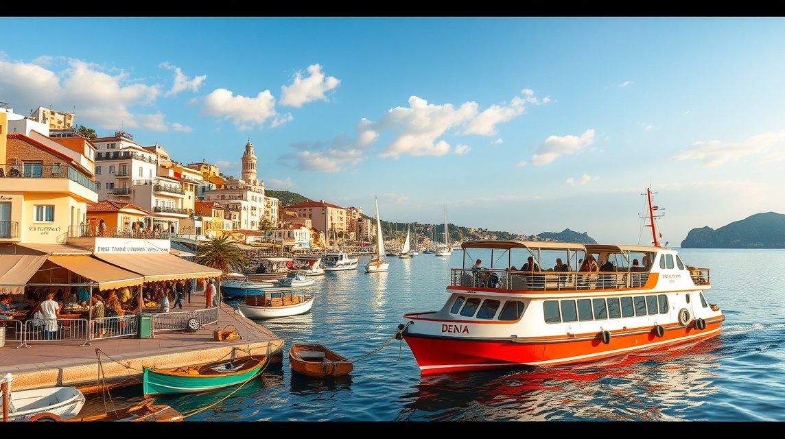 Dénia hajó és tengerpart, kreatív gasztronómiai város Spanyolországban
