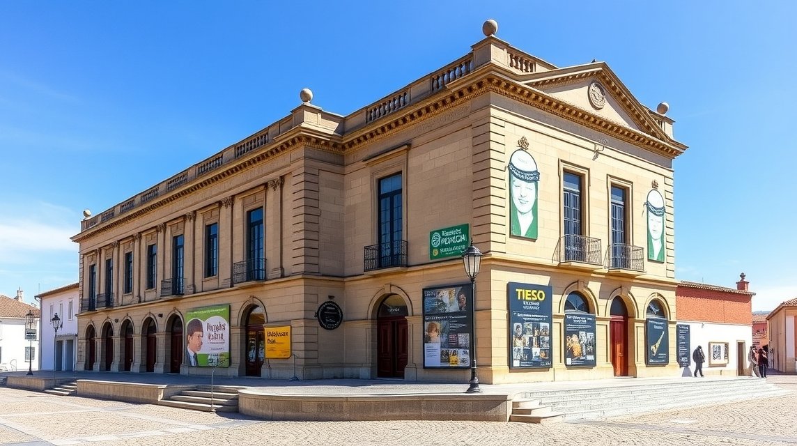 A Francisco Tavares Proença Júnior Múzeum épülete Castelo Brancóban.