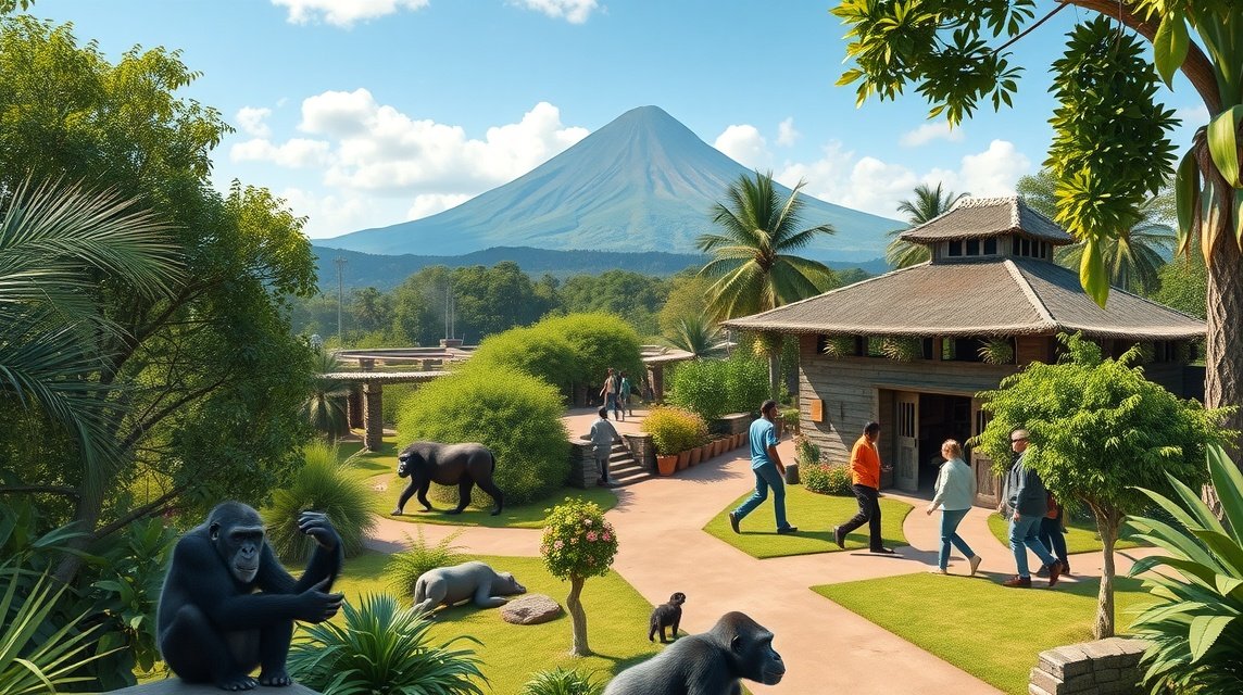 Limbé Állatkert: egzotikus állatok és természetvédelmi élmények.