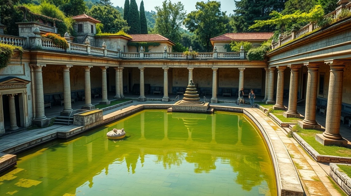 A Termas Romanas do Alto da Cividade római fürdőromjai Braga városában.