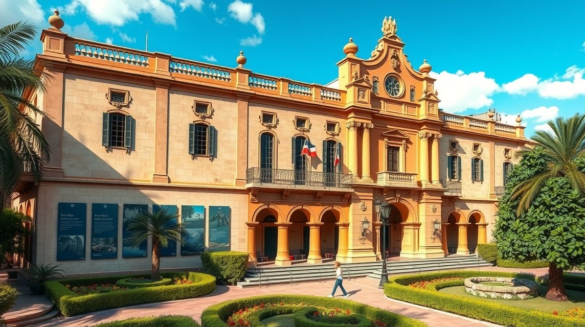 Oaxaca Kultúráinak Múzeuma gyönyörű barokk épülete