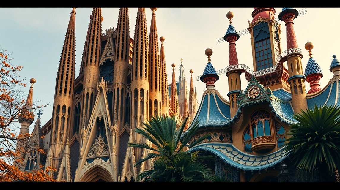 Barcelona építészeti csodái: Sagrada Família és Park Güell