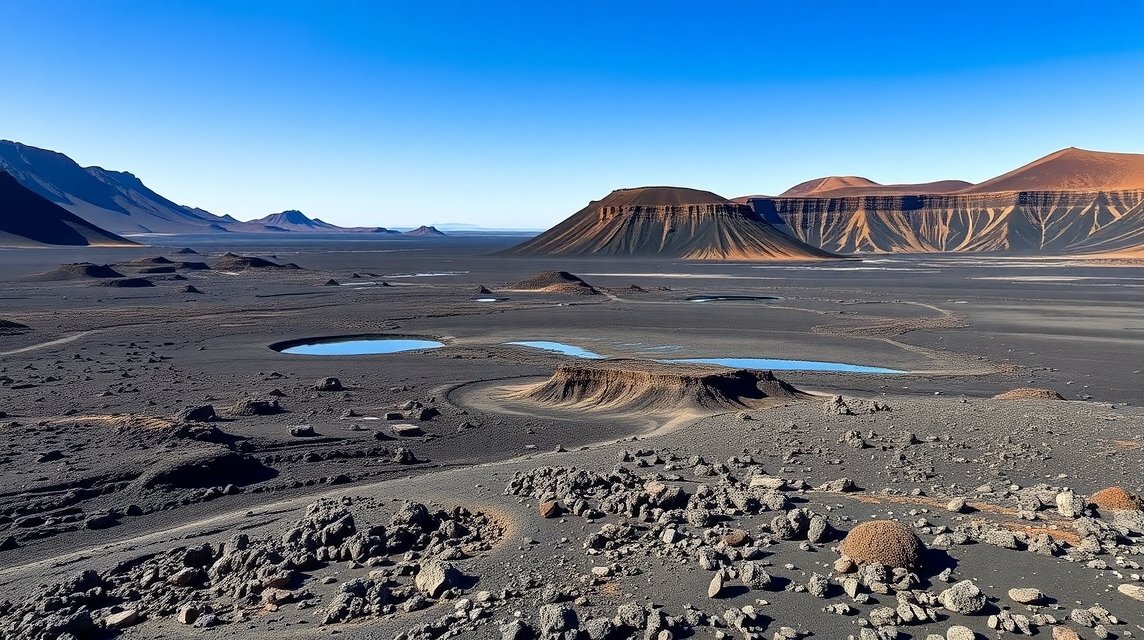 Lanzarote Timanfaya Nemzeti Park marsi lávamezője
