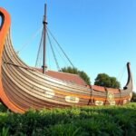 Ladby Viking Hajómúzeum hajórekonstrukció Kertemindében