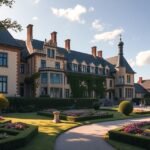 Scheelenborg uradalom történelmi kastélya Kertemindében