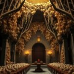 Capela dos Ossos: csontok és koponyák a csontkápolnában Faróban