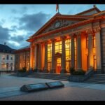 A Nemzeti Történeti Múzeum elegáns épülete Hillerődben.