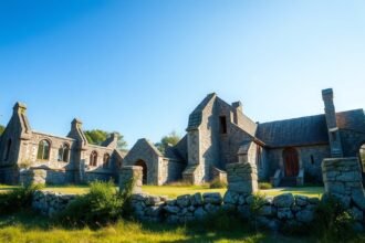 Æbelholt kolostorromok Dánia Hillerød területén, nyugodt környezetben.