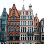 Holland reneszánsz stílusú házak Hillerőd városában