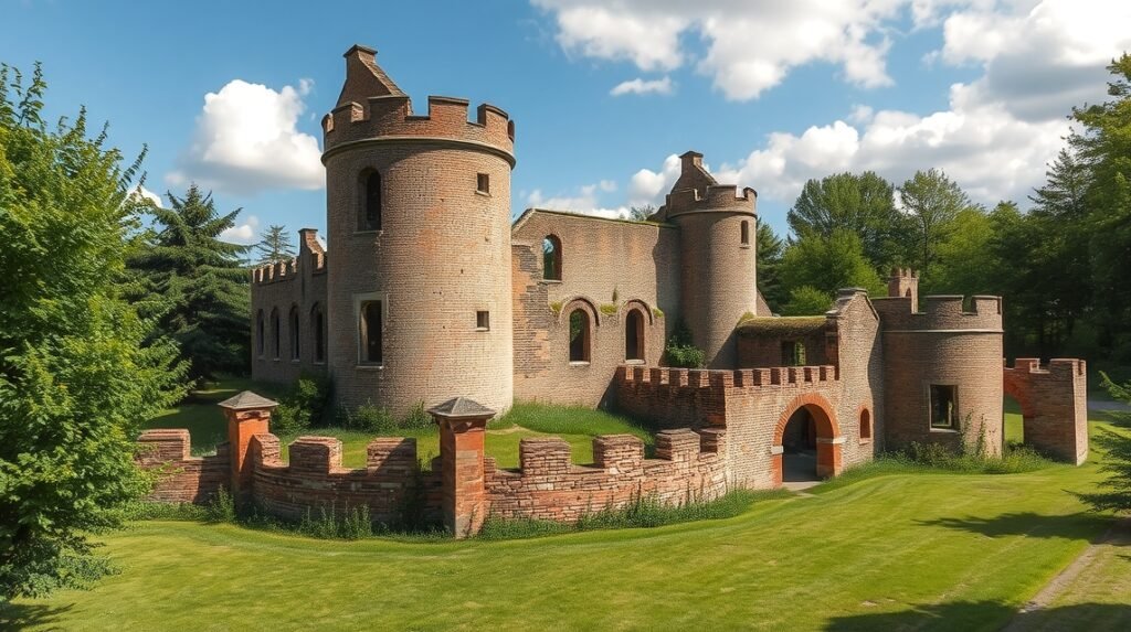 Trøjborg kastélyromok Møgeltønder környékén, Dánia