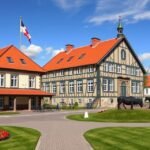 Møgeltønder városának történelmi épületei és parkja