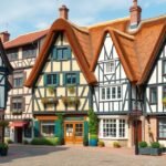 Fríz stílusú házak Møgeltønderben, Dánia