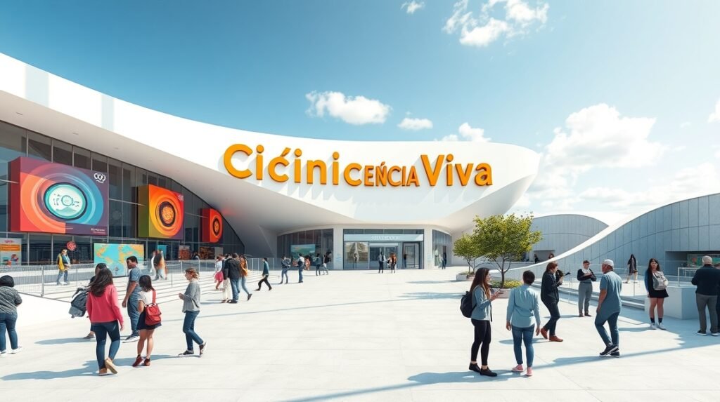 Faro Centro Ciência Viva tudományos központ bejárata