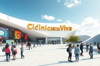 Faro Centro Ciência Viva tudományos központ bejárata