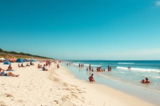 Emberek a Marienlyst strandon, Skive látnivalója