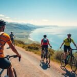 Kerékpárosok a Salling-félsziget festői táján