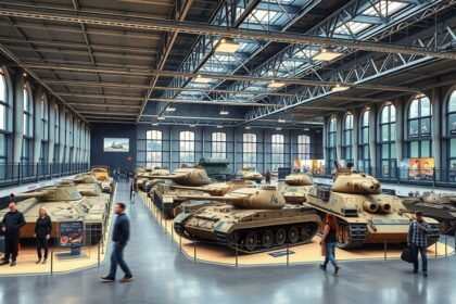 Panzer Museum East Slagelse - harckocsik kiállítás