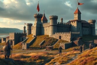 Viking korabeli erődítmény Slagelsében a dán történelem tükrében.