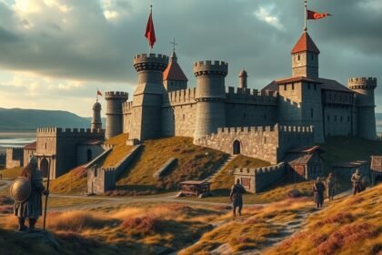 Viking korabeli erődítmény Slagelsében a dán történelem tükrében.