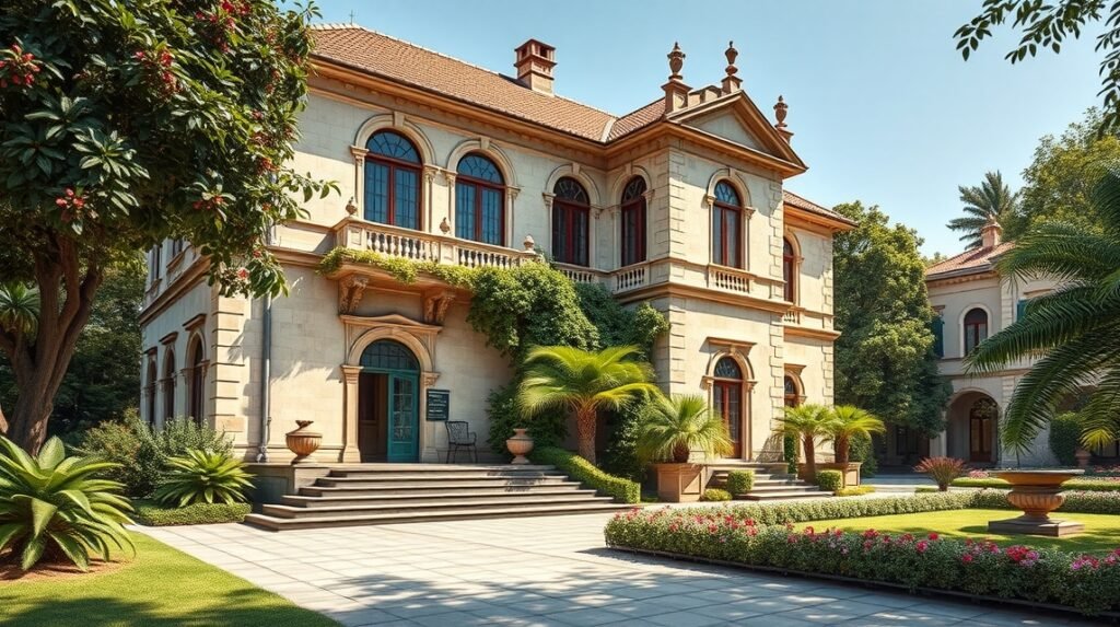 Villa Mandessi Bell Douala gyarmati stílusú épülete