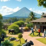 Limbé Állatkert: egzotikus állatok és természetvédelmi élmények.