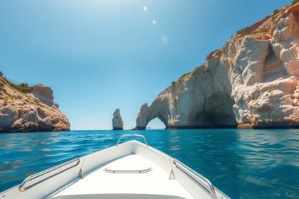 Hajókirándulás a Benagil-barlanghoz Albufeira csodálatos partján