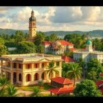 Viktoriánus épületek Limbében, Kamerunban