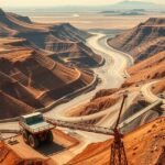 Kép a Bertoua-i aranybányászatról és környező tájról