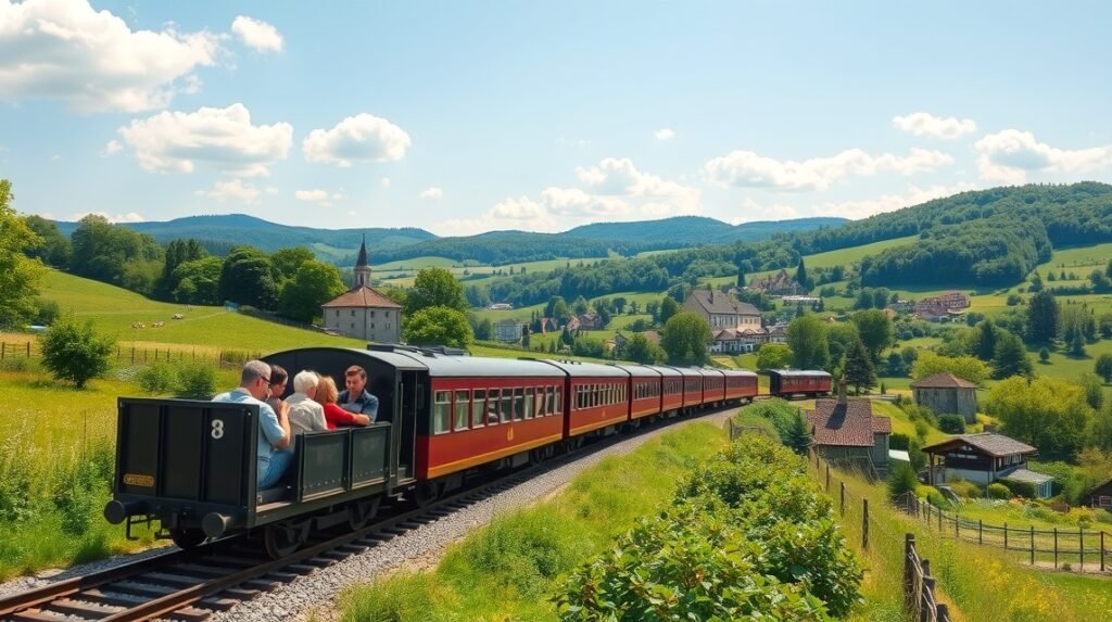 Utazás egy lassú vonaton gyönyörű tájban, Bélabo élményei