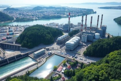 A vízenergia és alumíniumgyártás iparvárosa, Edéa
