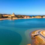 Lagoa de Óbidos strandjai és környezete Óbidos közelében
