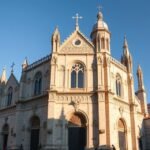 A Coimbra-i Régi Katedrális lenyűgöző építészete és díszítései.