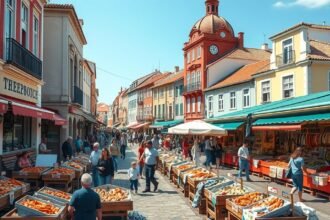 Aveiro Halpiac - friss tengeri ízek és élénk piac