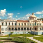 A Vista Alegre porcelángyár és múzeum külső nézete, Ílhavóban