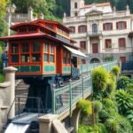 A Bom Jesus vízhajtású sikló a lenyűgöző Bragában