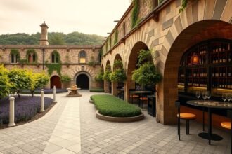 Caves da Raposeira pezsgőpincészet szőlőültetvény és pincetúra