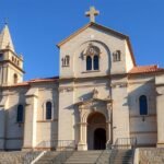 Almacave templom barokk stílusú épülete Lamegoban