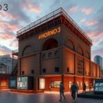 Horno 3 acélmúzeum Monterreyben, régi kohó interaktív kiállításokkal.