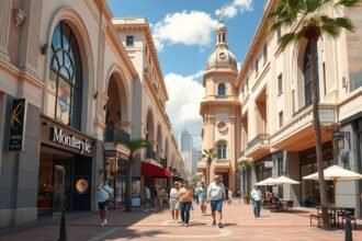 San Pedro pláza Monterrey ékszerdoboz a luxus vásárlás szerelmeseinek.