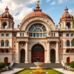 A Palacio de Bellas Artes épülete Mexikóvárosban.