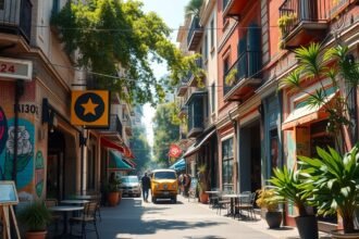 Séta a Roma és Condesa negyedekben, Mexikóvárosban.