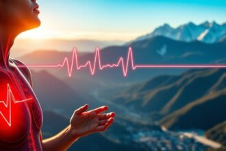 Az emberi test reakciója a magashegyi környezetre Mexikóváros közelében.