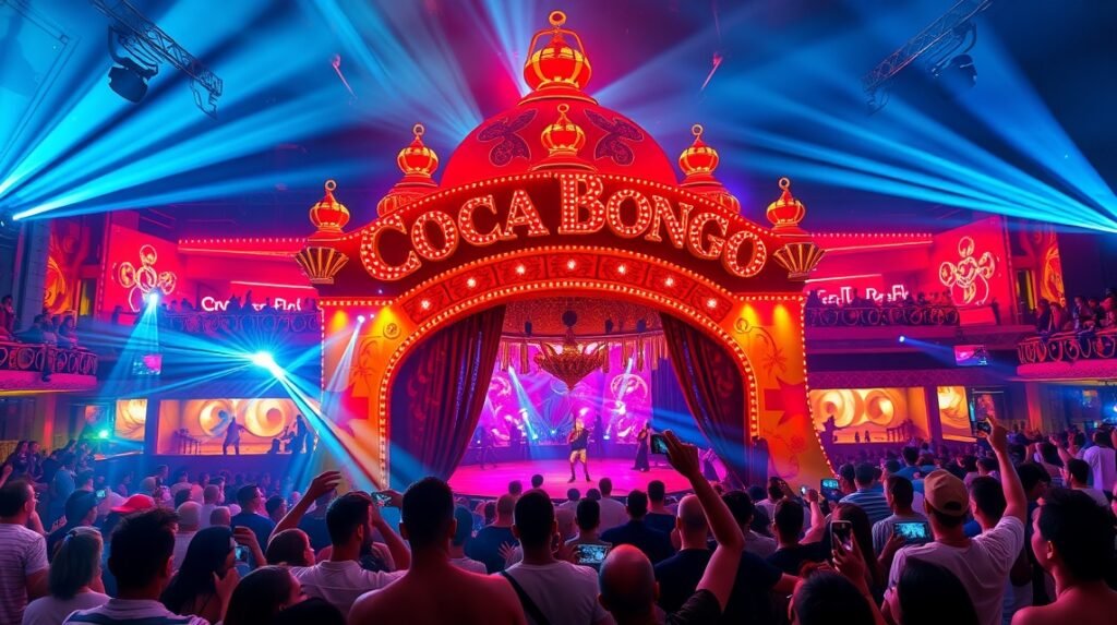 Coco Bongo show Cancún éjszakai élet élménye