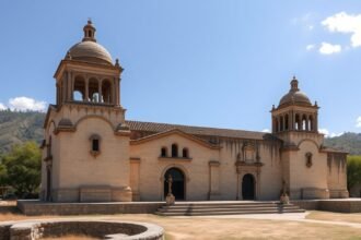 Cuilapam de Guerrero befejezetlen kolostora Oaxaca államban