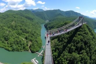 Légies élmény a Rappbode-gát felett a Titan RT-nél.