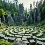 Felsenlabyrinth Luisenburg gránitsziklák között felfedezhető labirintus.