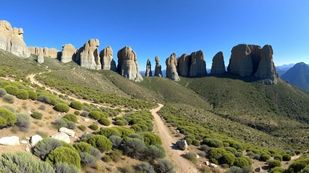 A 12 Apostol sziklaalakzat az Altmühltal panorámaúton túrázva
