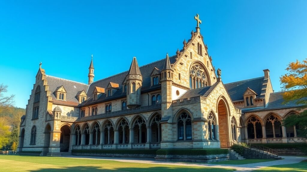 Maulbronn kolostor ciszterci építészet és középkori hangulat